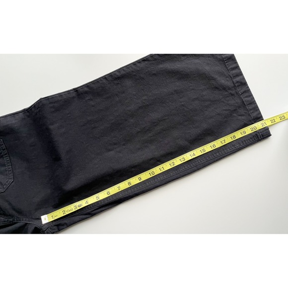 J.Crew Point Sur Wide Leg Crop Pants Black Womens 28 Petite - Picture 12 of 14